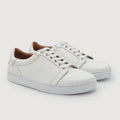 Carter Runn White Lædersneakers til Mænd