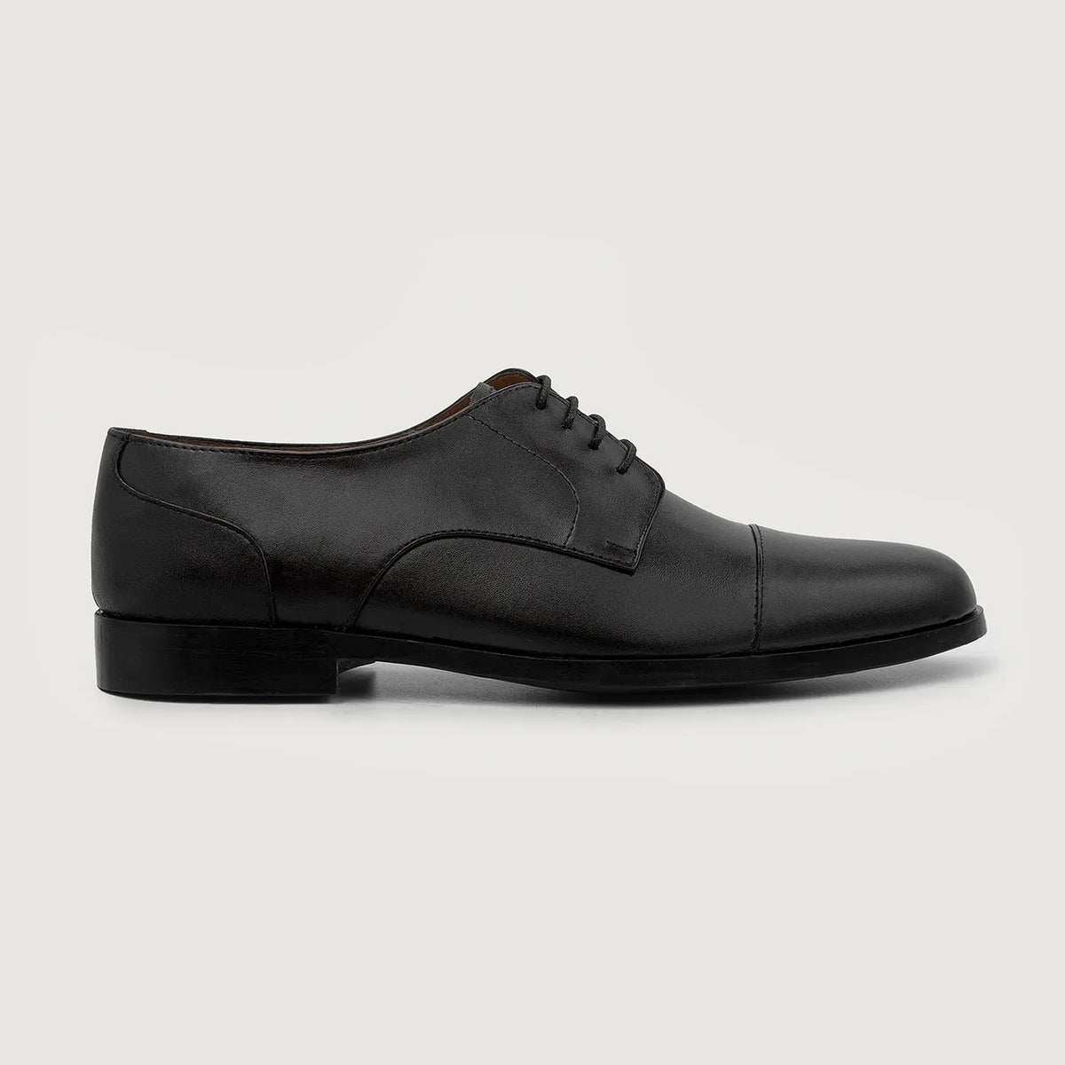 Black Full-Grain leather Shoes - Goodyear welt-konstruktion og tåboks
