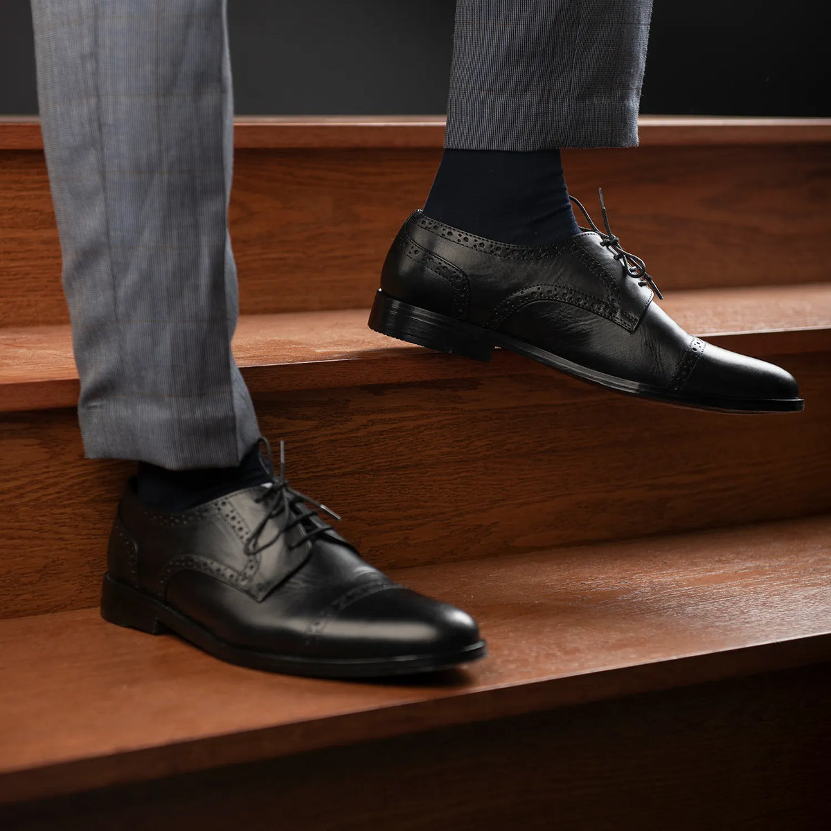 Orlaven Dirk Brogues Derby sko i læder til Mænd footwear image 9
