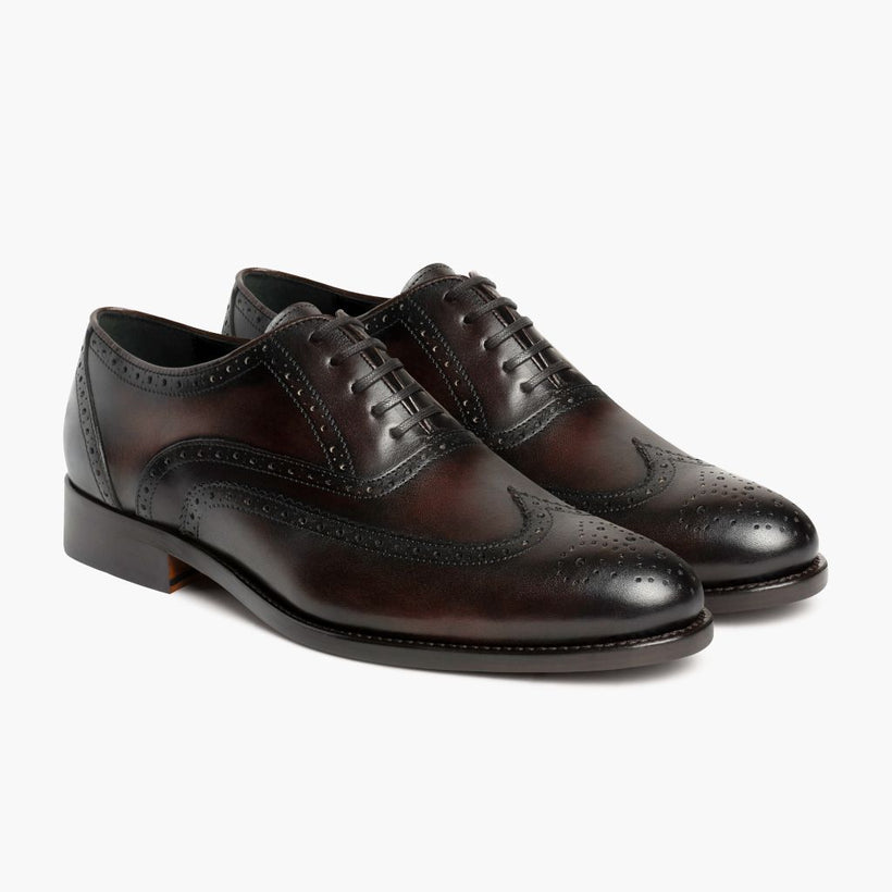 Aviator Chocolate Leather Loafers til Mænd