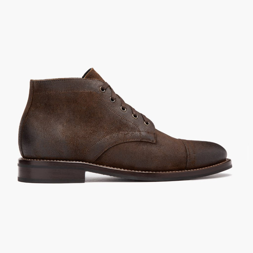 Cadet Mocha Leather Boots til Mænd