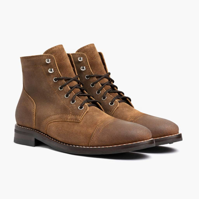 Captain Safari Leather Boots til Mænd