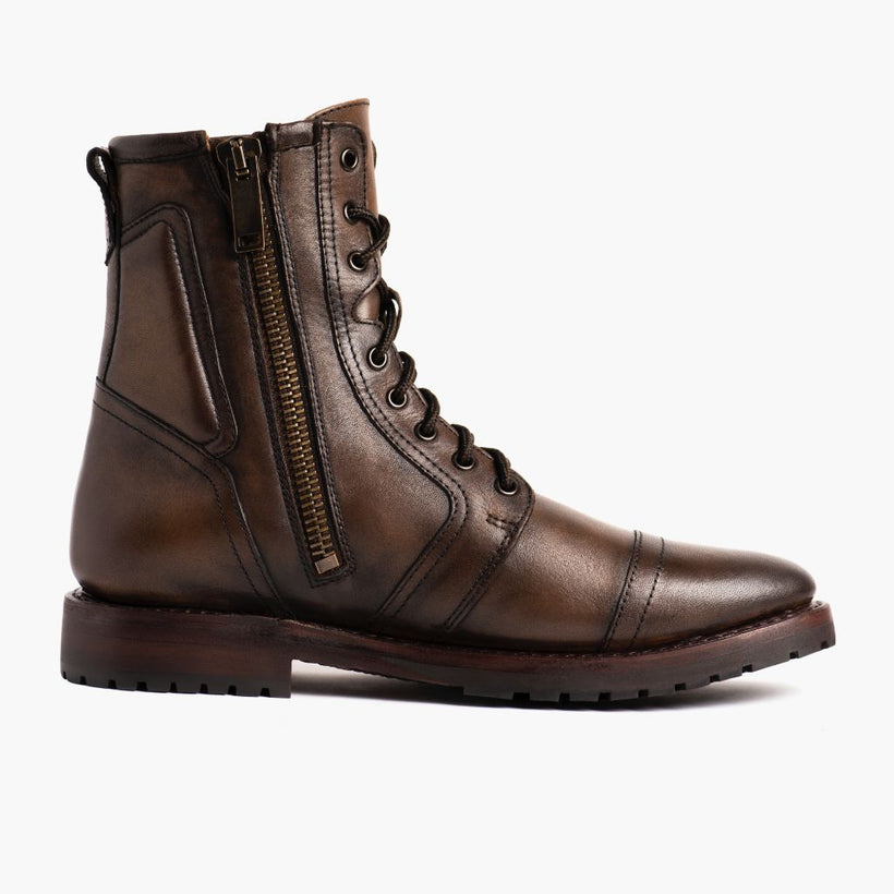 Casa Moto Anejo Leather Boots til Mænd