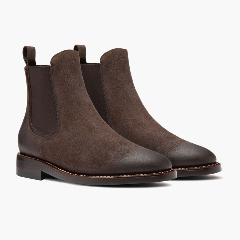 Duke Chocolate Suede Læderstøvler til Mænd