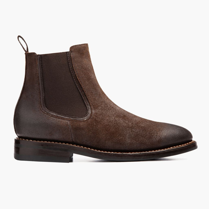 Duke Chocolate Suede Læderstøvler til Mænd