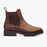 Classic Full-Grain leather Boots - Goodyear Welt Construction & Front Toe Box Detail