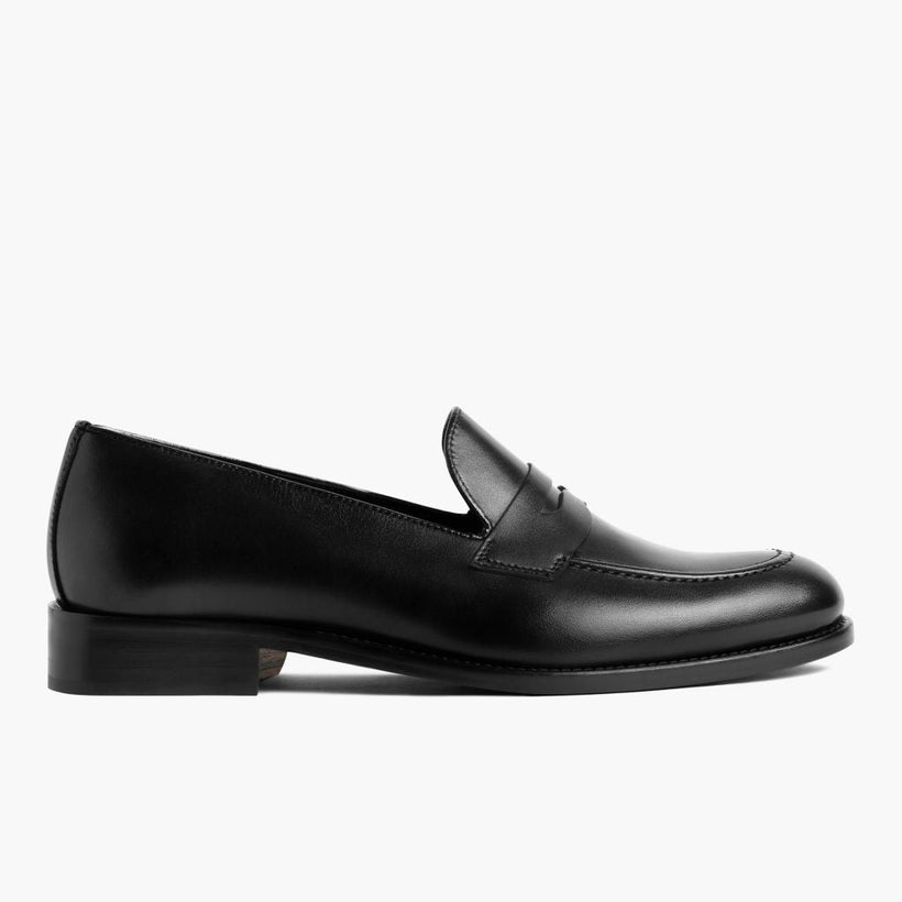 Lincoln Sort Leather Sneakers til Mænd