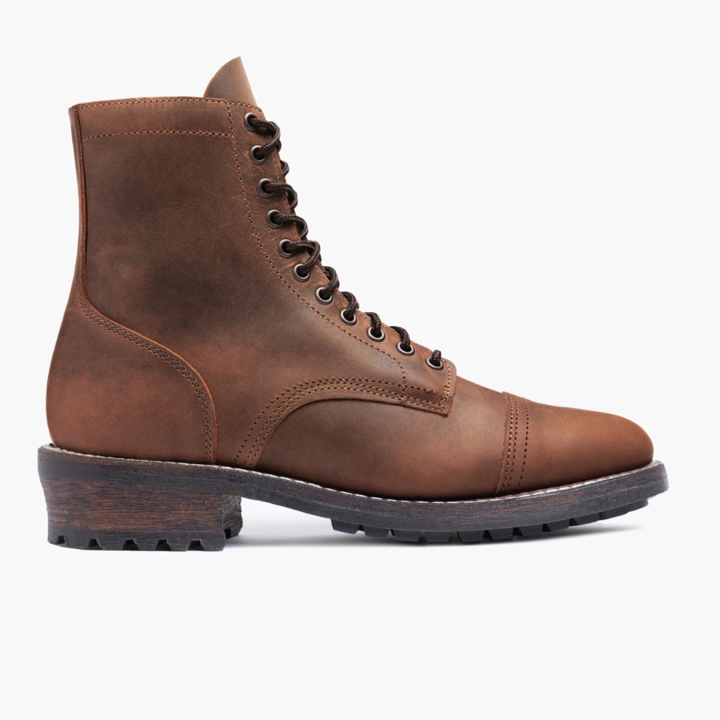 Classic Full-Grain leather Boots - Goodyear welt-konstruktion og tåboks