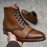 Top-Down Perspective Showing Lacing System & Tongue Craftsmanship
