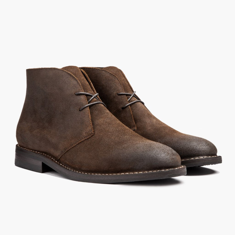 Scout Mocha Leather Boots til Mænd