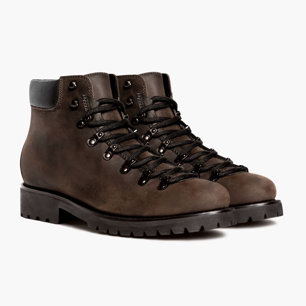 Commander Tobacco Læderstøvler til Mænd in Classic Full-Grain Leather - Sidevisning | Køb online