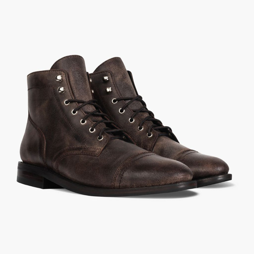Captain Canyon Leather Boots til Mænd