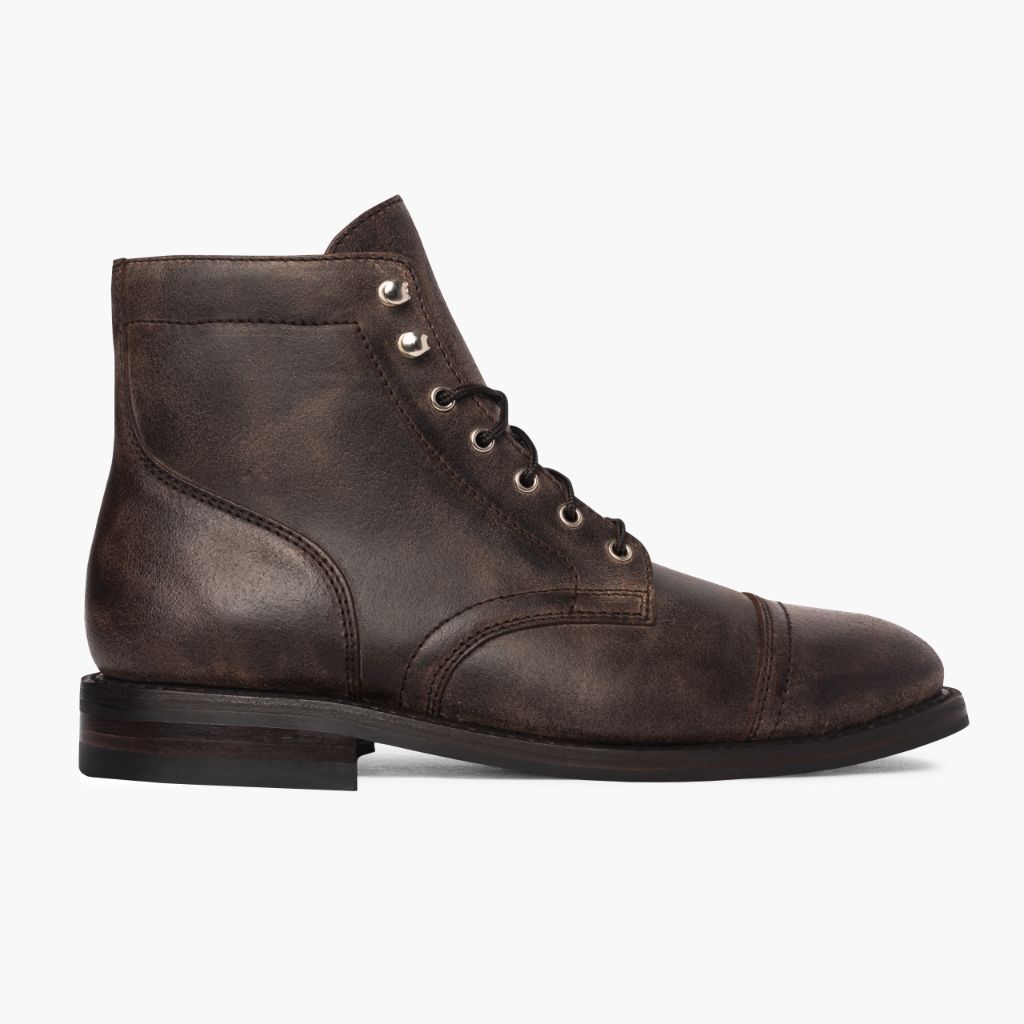 Classic Full-Grain leather Boots - Goodyear welt-konstruktion og tåboks