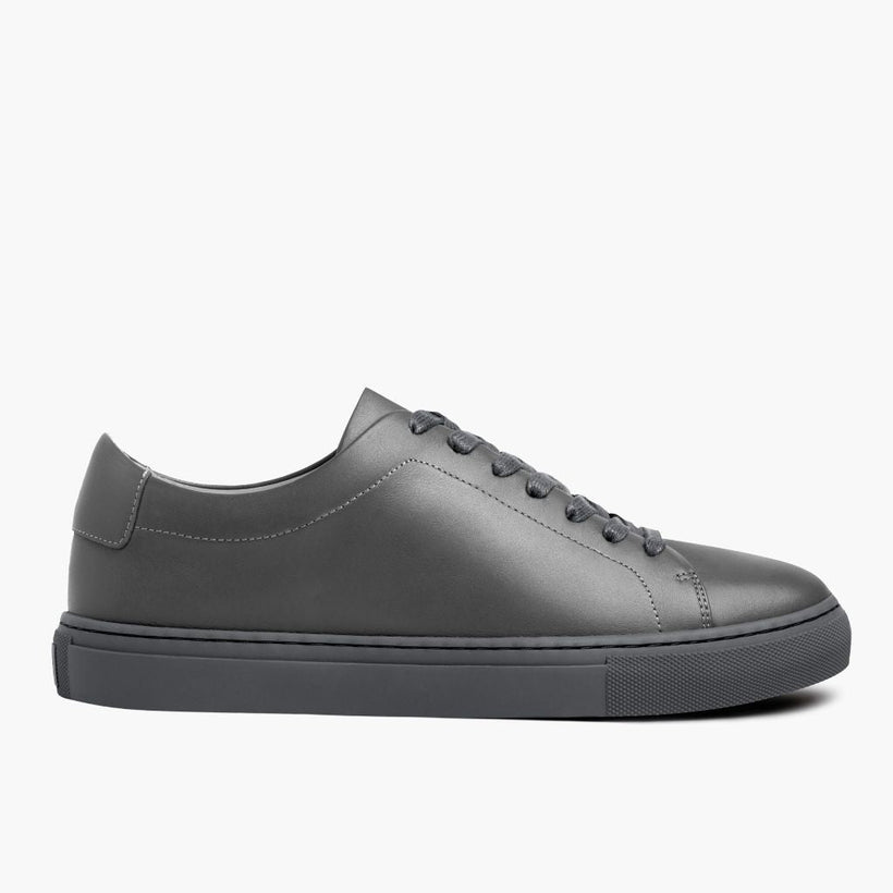 Encore Steel Grey Leather Sneakers til Mænd