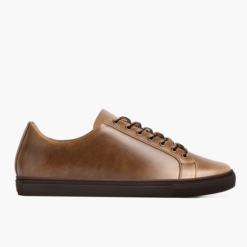 Classic Full-Grain leather Sneakers - Goodyear welt-konstruktion og tåboks