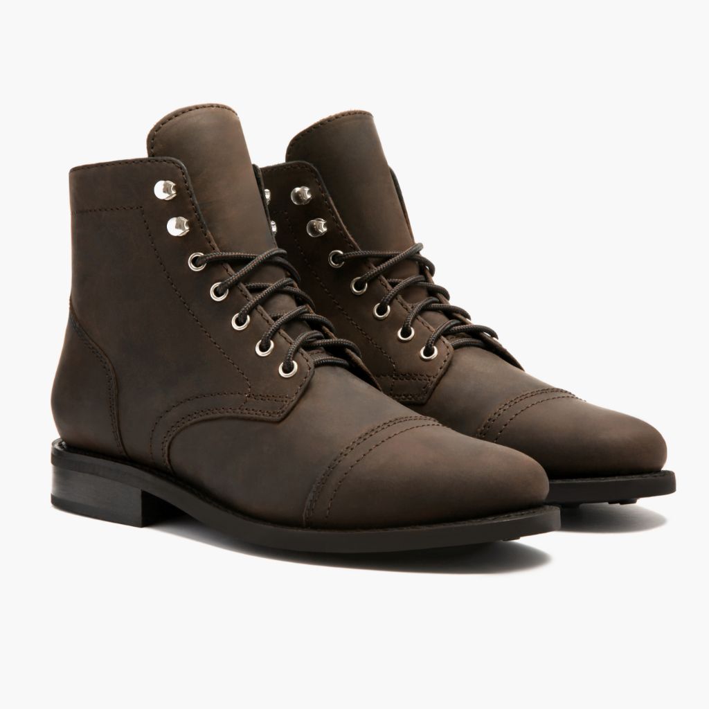Classic Full-Grain leather Boots - Goodyear welt-konstruktion og tåboks