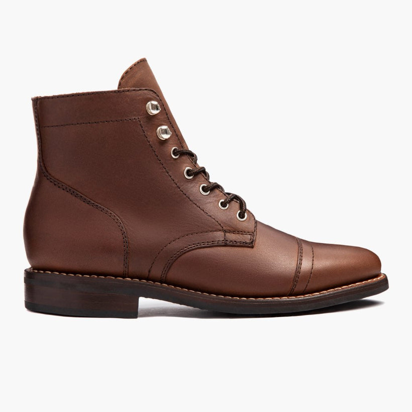 Captain Whiskey Leather Boots til Kvinder