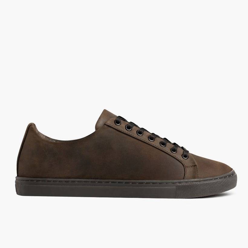 Premier Low Top Tobacco Lædersneakers til Damer
