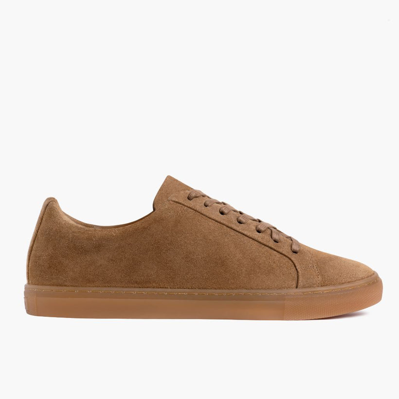 Premier Low Top Camel Lædersneakers til Damer