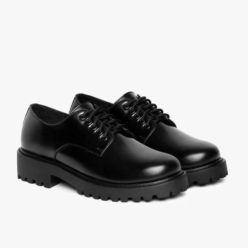 Renegade Sort Lædersneakers til Damer
