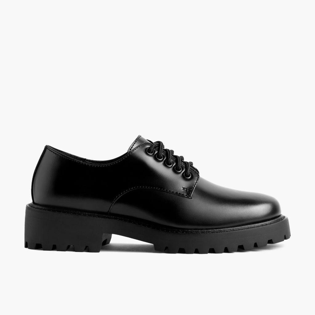 Black Full-Grain leather Sneakers - Goodyear welt-konstruktion og tåboks