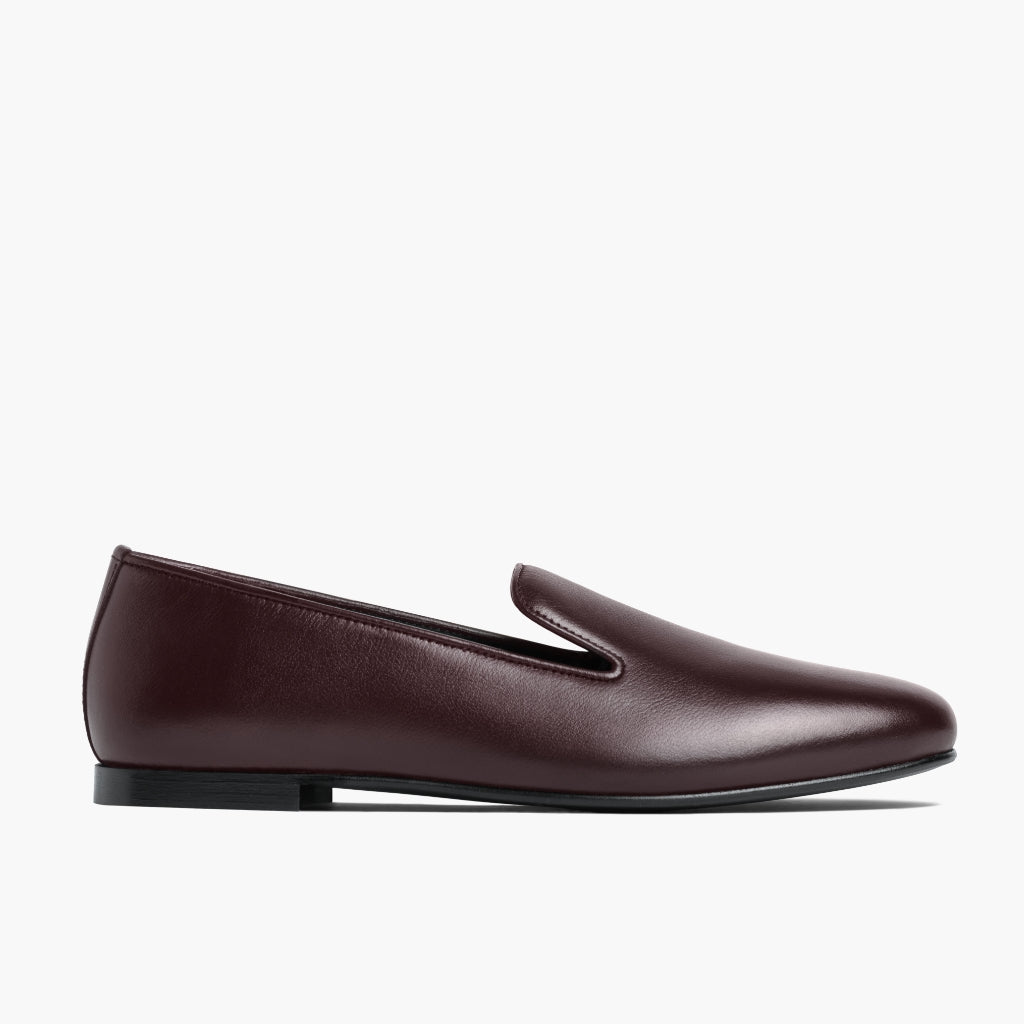 Burgundy Full-Grain leather Boots - Goodyear welt-konstruktion og tåboks