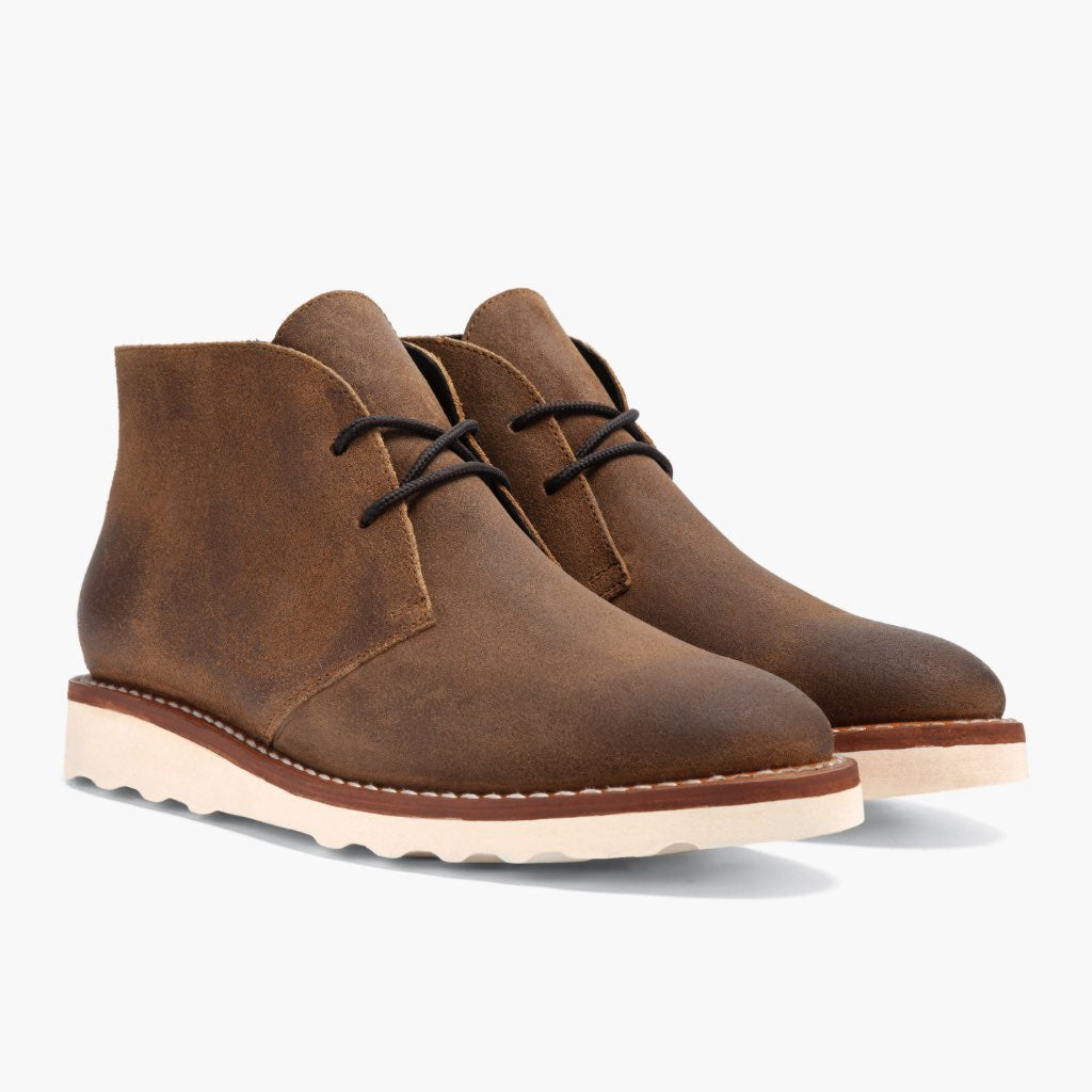 Scout Safari Læderstøvler til Mænd For Men in Classic Full-Grain Leather - Sidevisning | Køb online