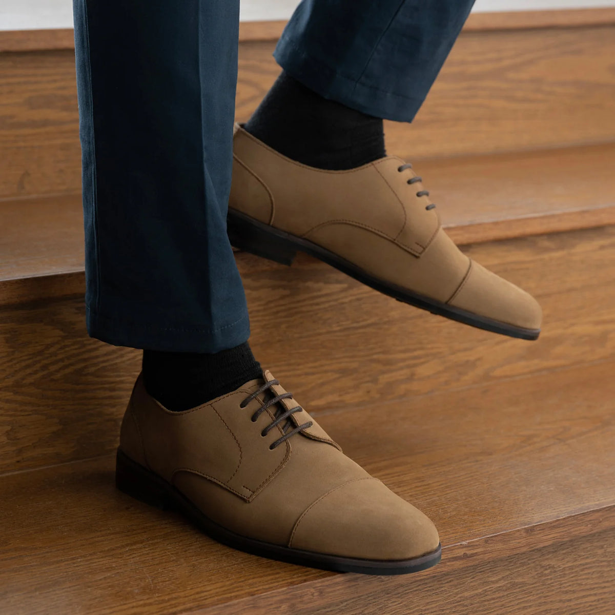 Orlaven Attorney Derby Brun Nubuck Lædersko - StudGuard til Mænd footwear image 9