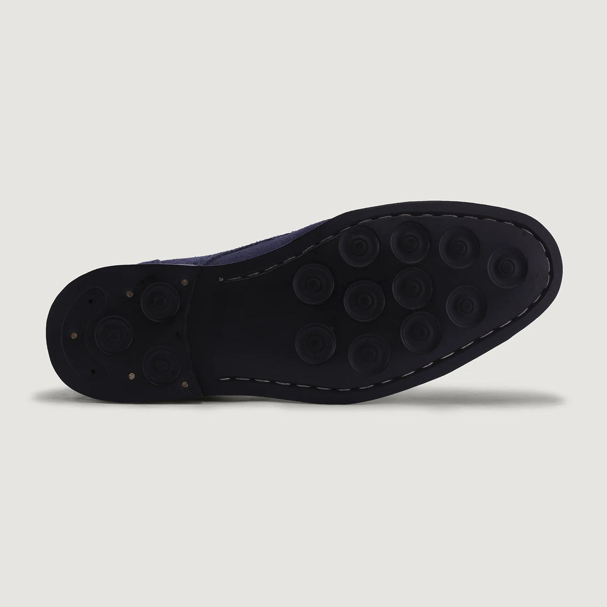 Authentic Goatskin Suede Grain Depth & Pull-Up Patina Texture Detail