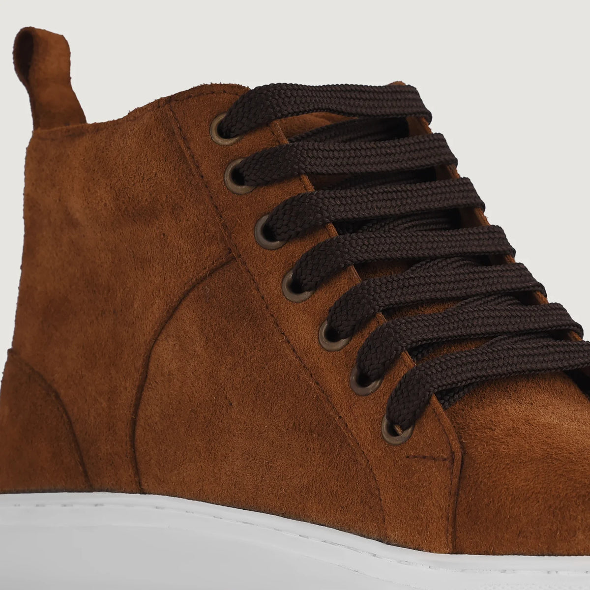 Orlaven Marty High Top Brun Suede Lædersneakers til Mænd footwear image 9