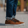 Murphy Low Top Brun Suede Lædersneakers til Mænd