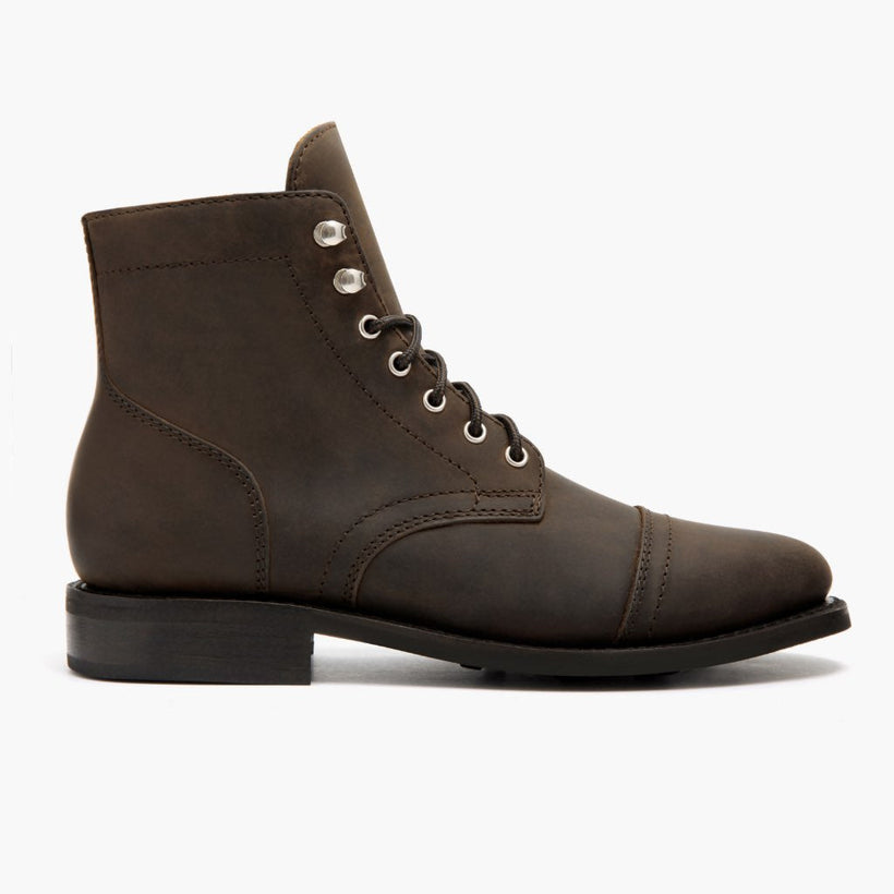 Captain Tobacco Leather Boots til Kvinder