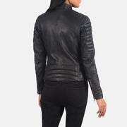 Authentic Sheepskin Leather with Semi-aniline Finish Grain Texture &amp; Heavy-Duty Seam Stitching Detail