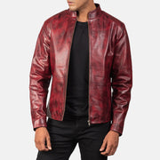 Alex Læder Bikerjakke til Mænd – alternate product view 4