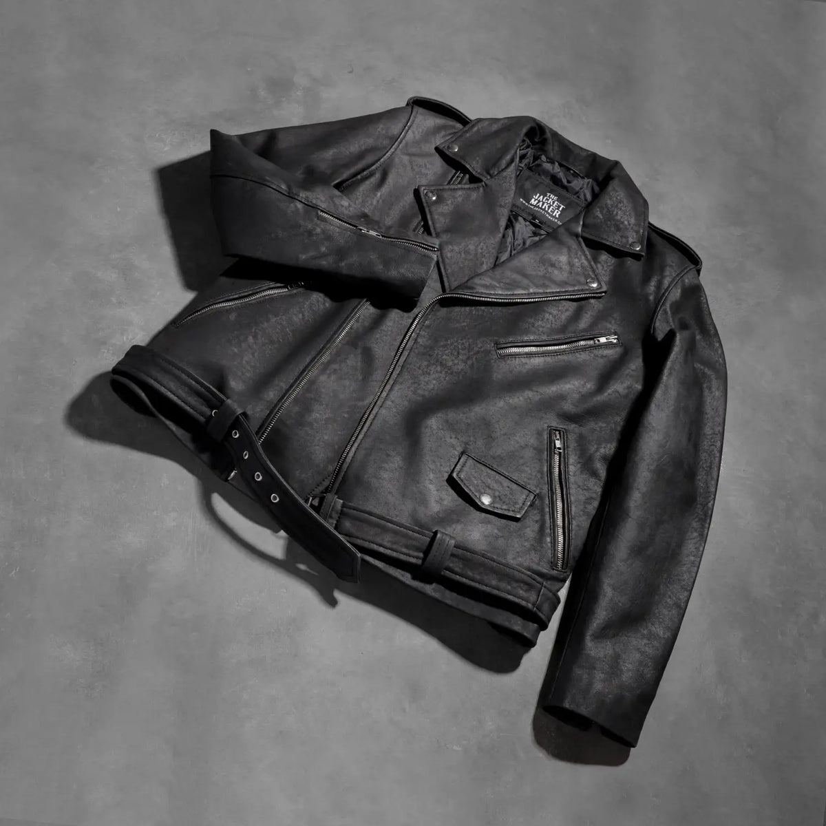 
Allaric Alley Bikerjakke i Læder til Mænd – alternate product view 8