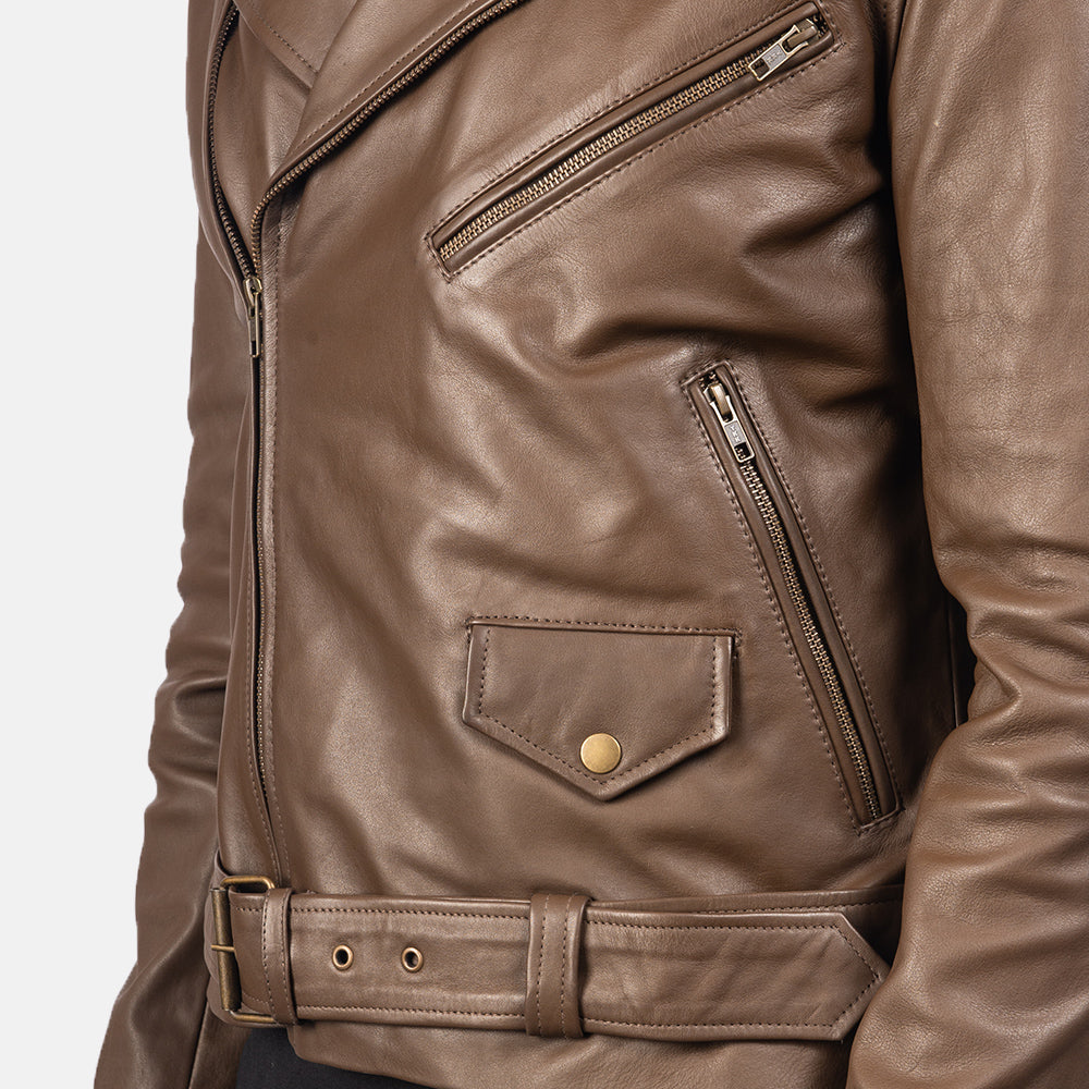 
Allaric Alley Bikerjakke i Læder til Mænd – alternate product view 6
