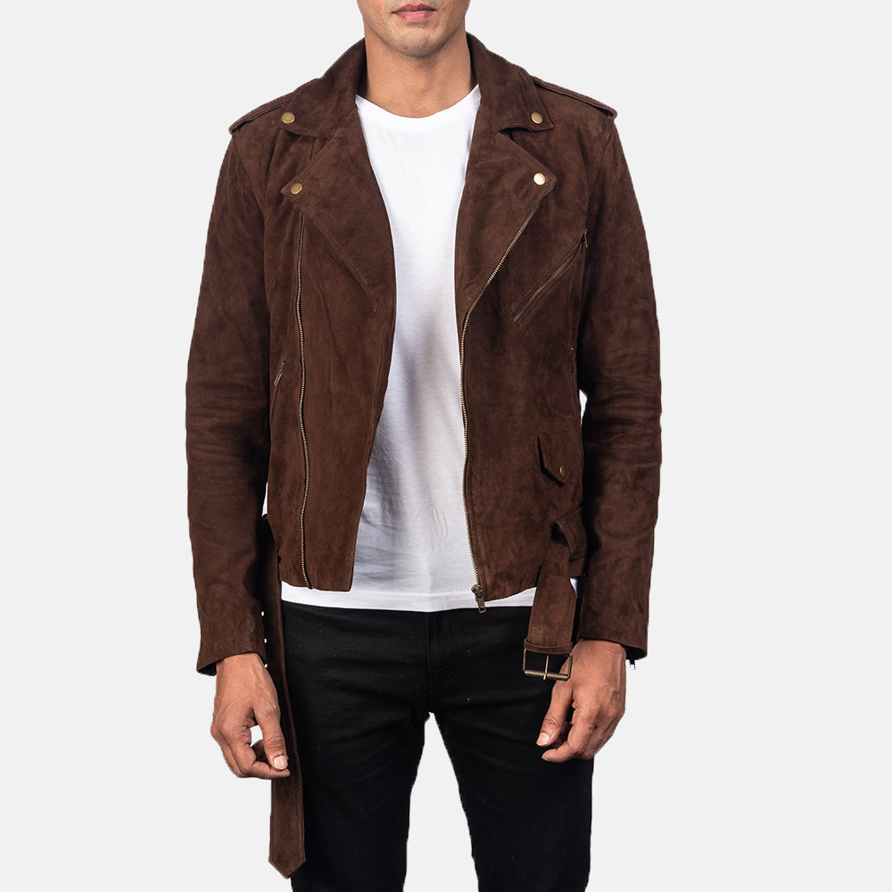 
Allaric Alley Bikerjakke i Læder til Mænd – alternate product view 1
