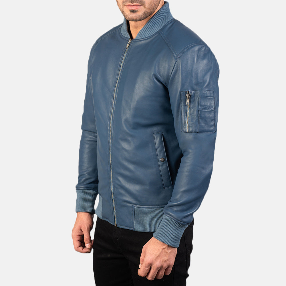 
Bomia MA-1 Bomberjakke i Læder til Mænd – alternate product view 2
