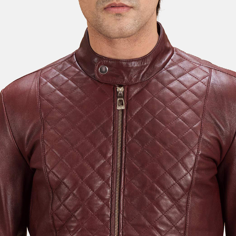 
Authentic Sheepskin Leather with Semi-aniline Finish Grain Texture & Heavy-Duty Seam Stitching Detail