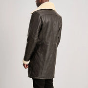 
Charles Læderfrakke Brun Shearling Læderfrakke til Mænd – alternate product view 5