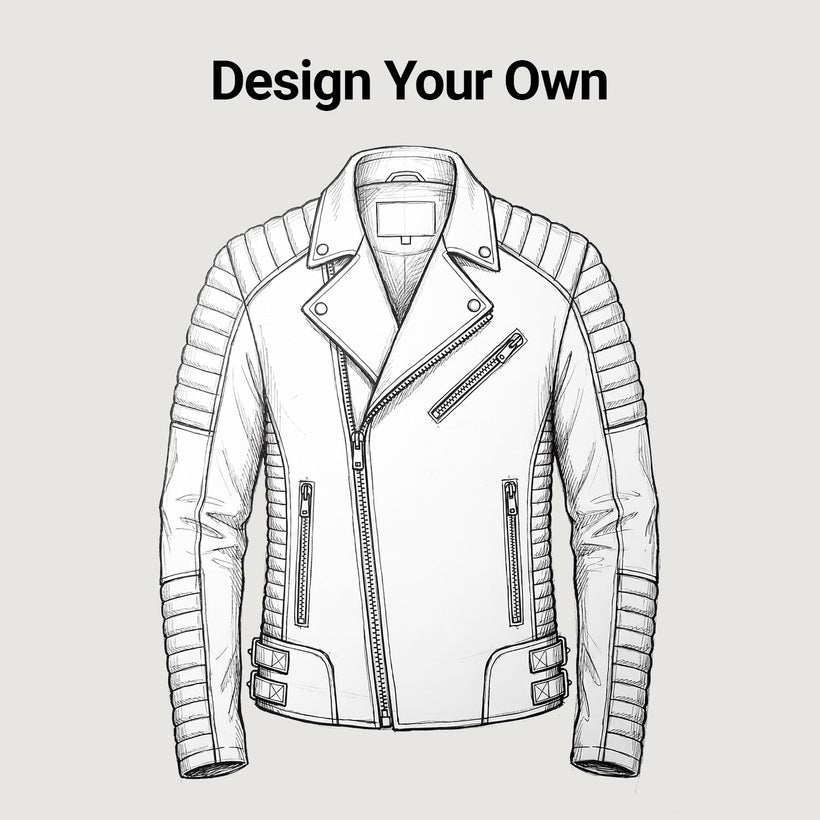 Design Your Own Læderjakke til Kvinder