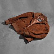 Eaton Læder Bomberjakke til Mænd – alternate product view 8