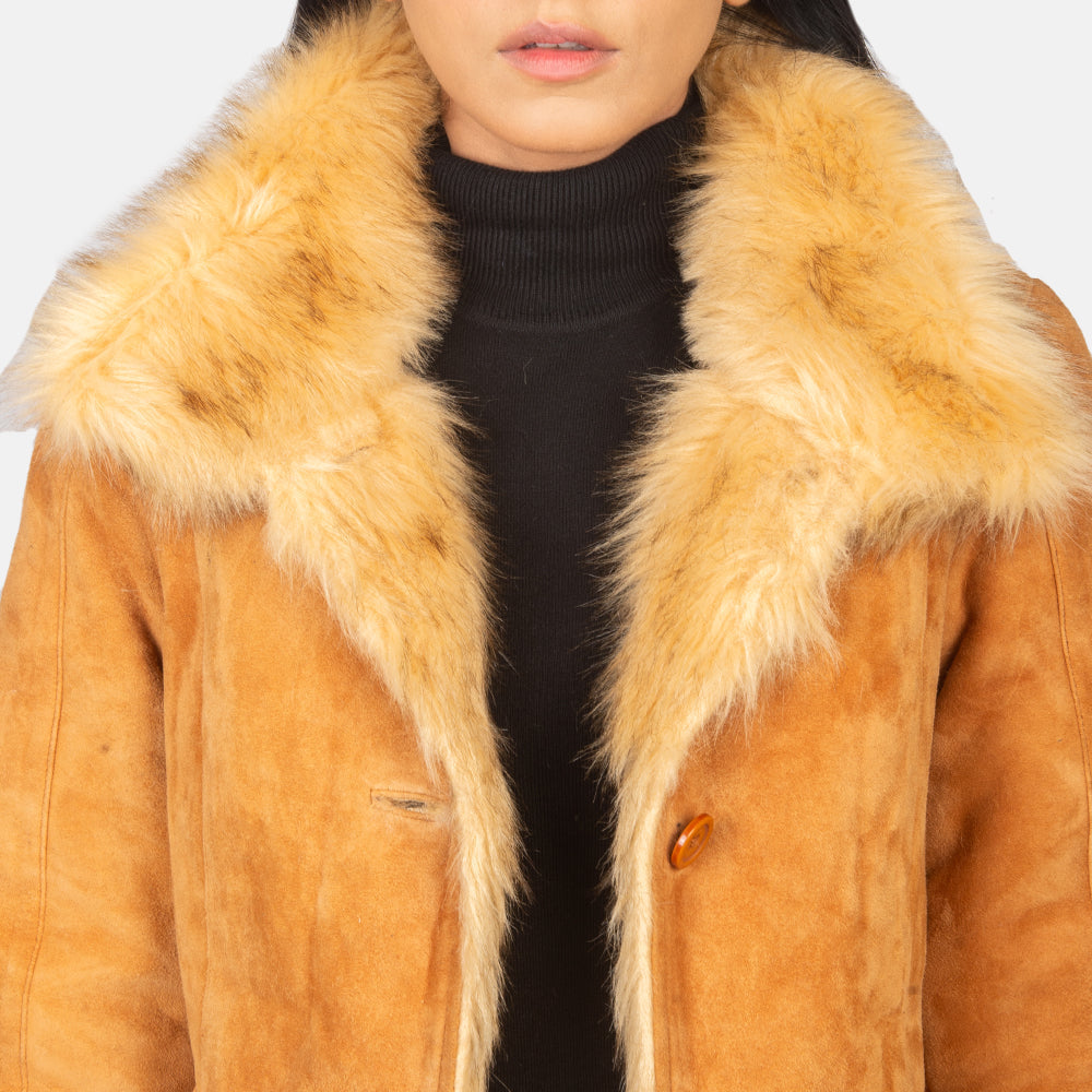 
Indvendig visning Showing Fully Faux Fur Lined & To funktionelle inderlommer