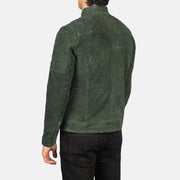 Fernando Quilted Læder Bikerjakke til Mænd – alternate product view 5