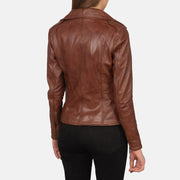 Flashback Læder Bikerjakke til Kvinder – alternate product view 5