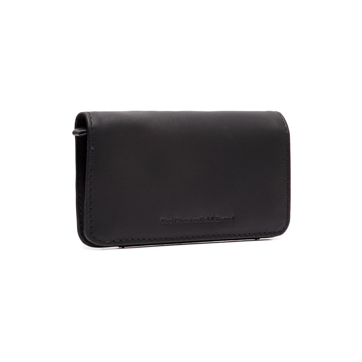 Close-Up Detail of Classic Collar &amp; Heavy-Duty Zipper Hardware on Glasses Case Maplewood til Kvinder