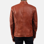 Ionic Læder Bikerjakke til Mænd – alternate product view 5