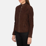 Kelsee Læder Bikerjakke til Kvinder – alternate product view 2