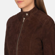 Kelsee Læder Bikerjakke til Kvinder – alternate product view 6