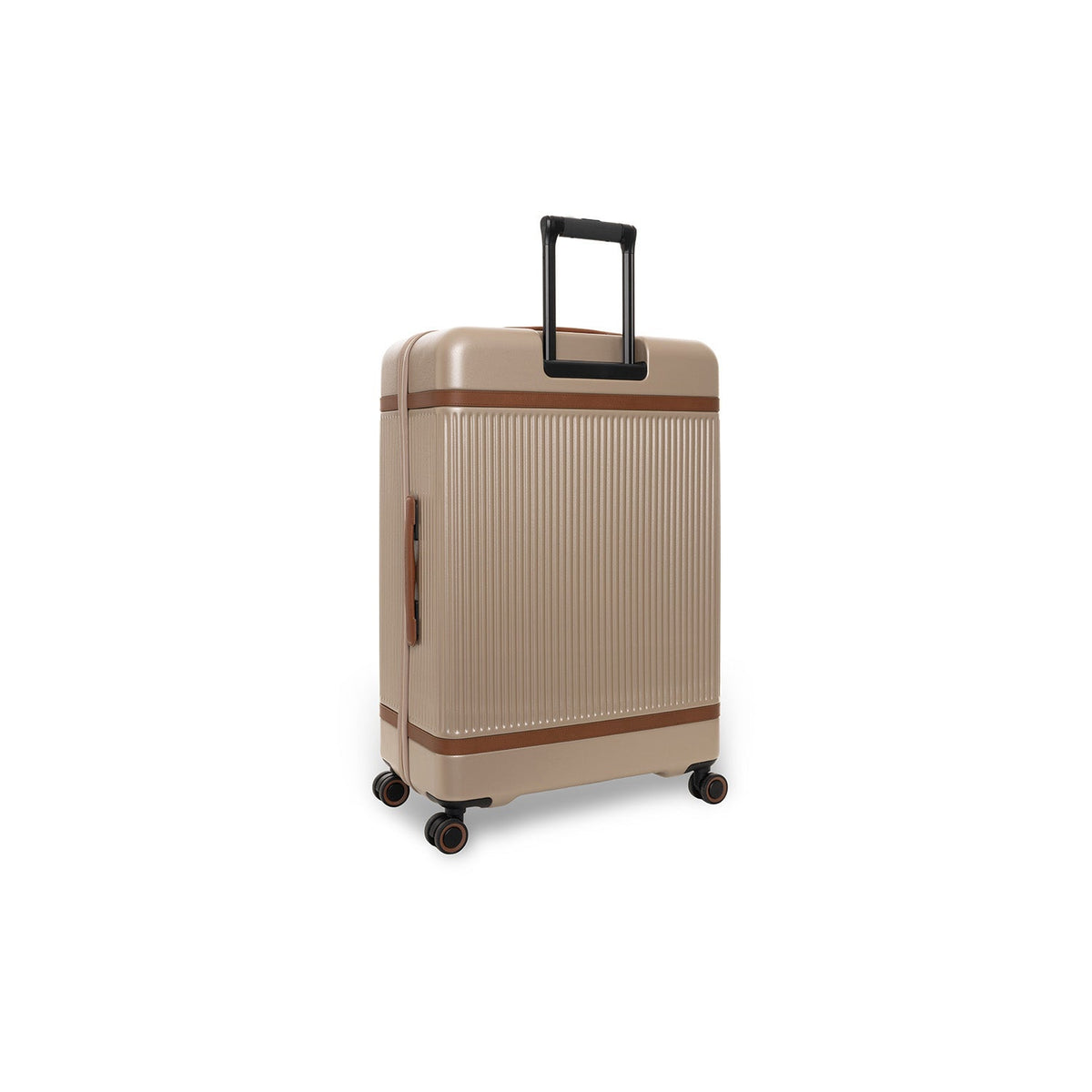 Tailored Rib Cuffs &amp; Hem Craftsmanship Construction Detail on Large Suitcase Zuna til Kvinder